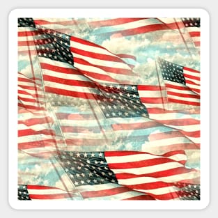 Old Glory Sticker